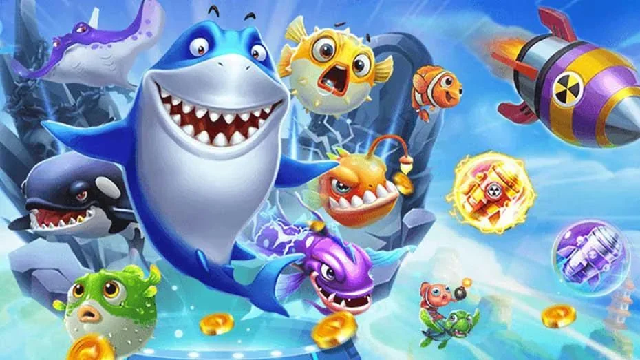 Arena bawah laut permainan tembak ikan CU888 dengan aneka target